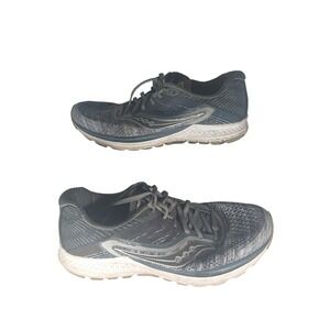 Saucony Ride 10373 20 Women Running Shoes Gray Size 10.5